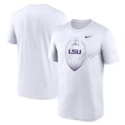 LSU Nike Legend Football Icon Tee